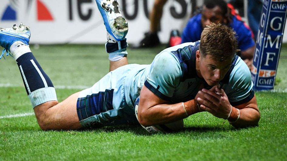 Huw Jones has been left out of Scotland's World Cup squad