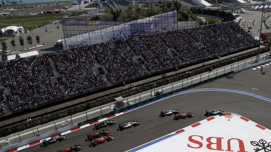 Sochi hosts the Russian GP