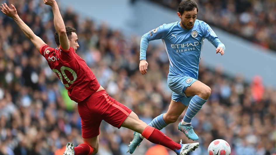 Manchester City are in pole position to win the Premier League title