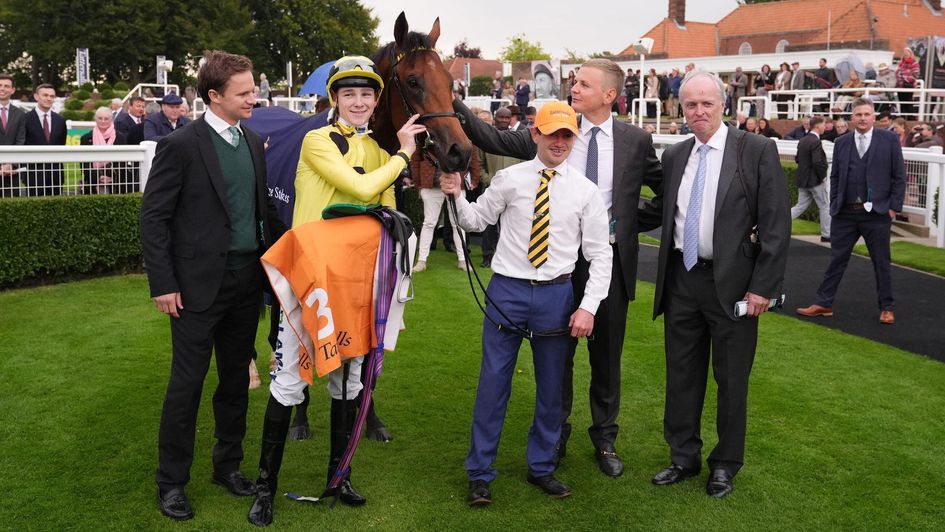 Celebration time for the Bow Echo team