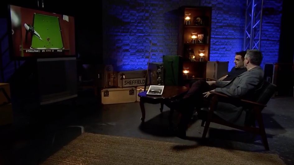 Scroll down to watch Ronnie O'Sullivan talks about his 147 break