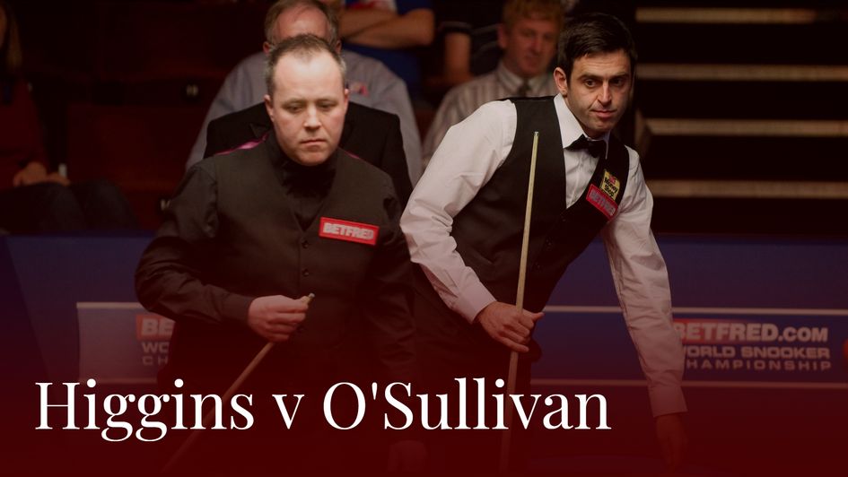 John Higgins and Ronnie O'Sullivan will do battle again on Friday night