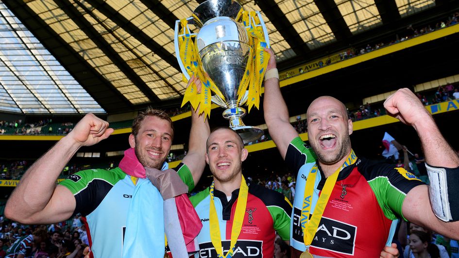 Harlequins won the Premiership, beating Leicester in the Final, in 2012, seven years after returning to the top flight