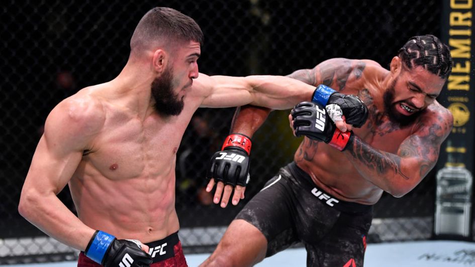 Ramiz Brahimaj in action