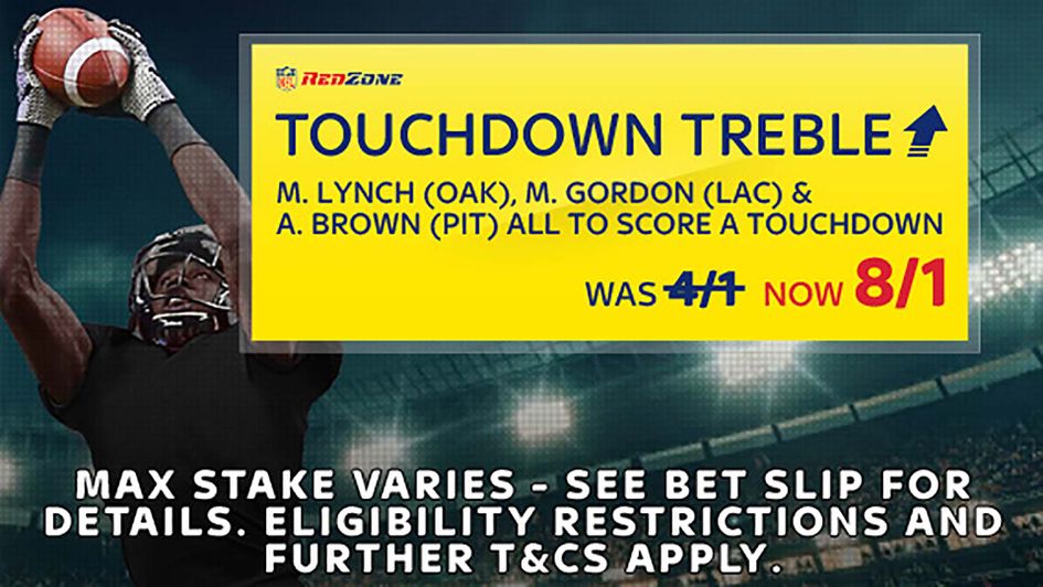 Touchdown treble for Sunday includes Lynch, Gordon and Brown