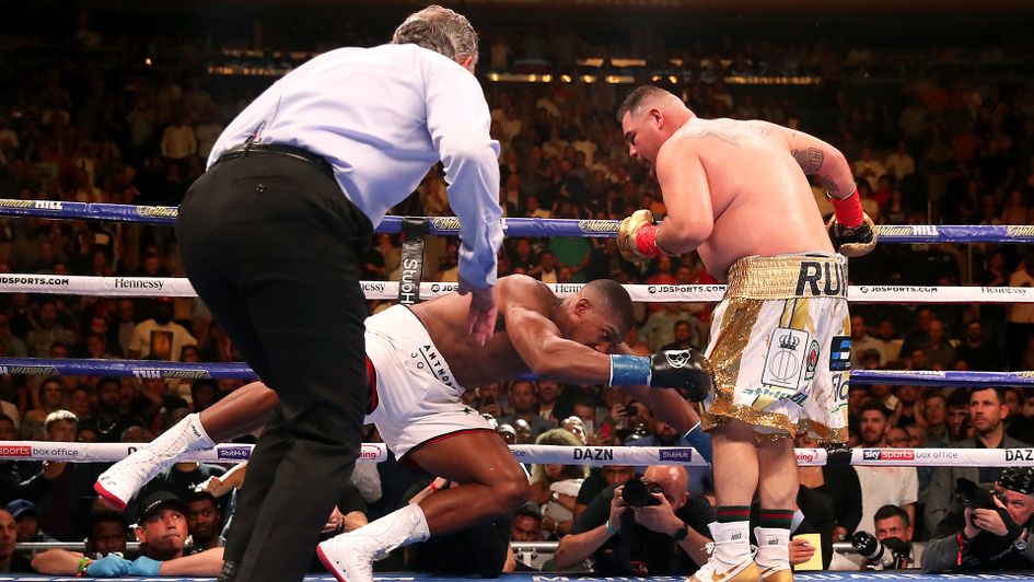 Andy Ruiz Jr shocked Anthony Joshua in New York