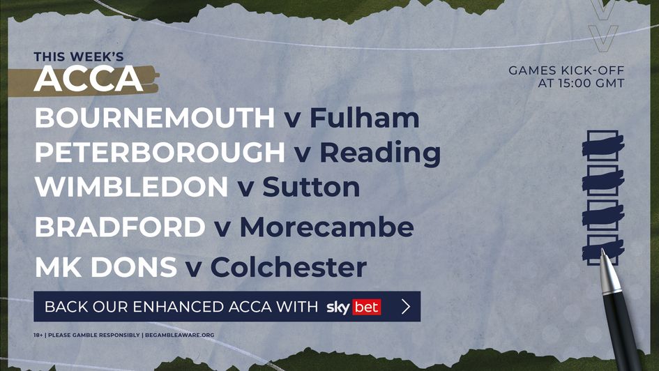 This Week's Acca - December 26