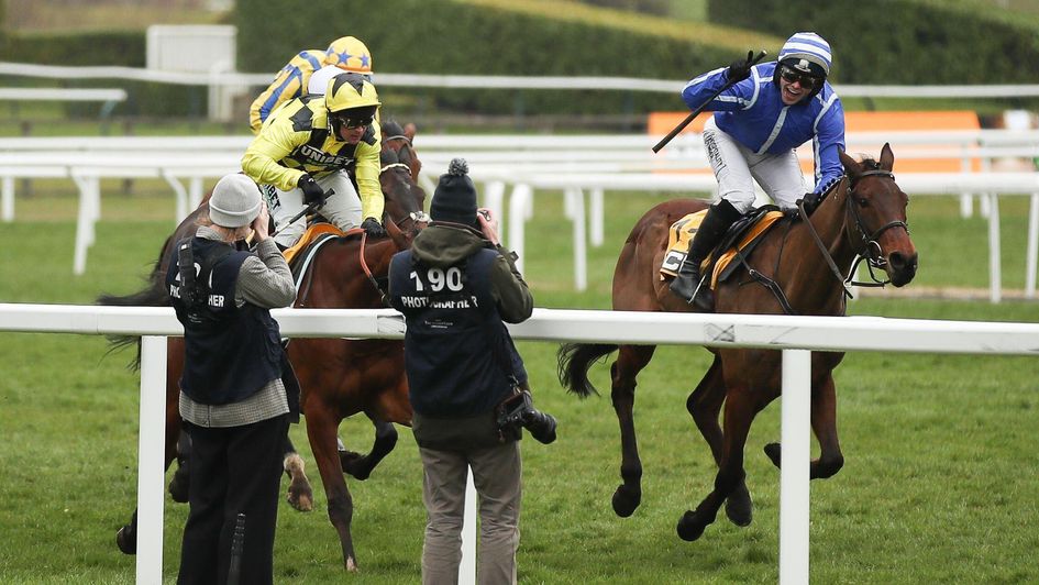 Poniros springs a 100/1 surprise in the Triumph Hurdle