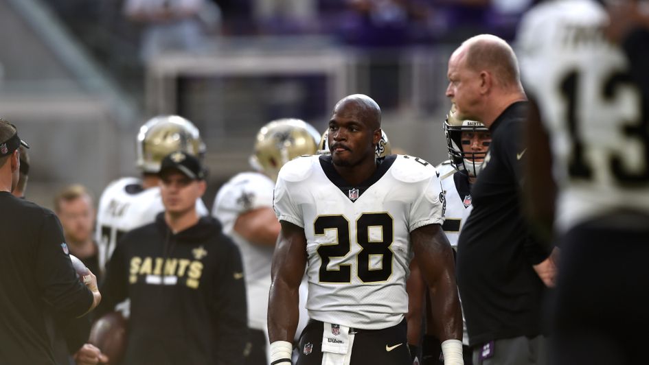 Adrian Peterson has made little impact with the Saints