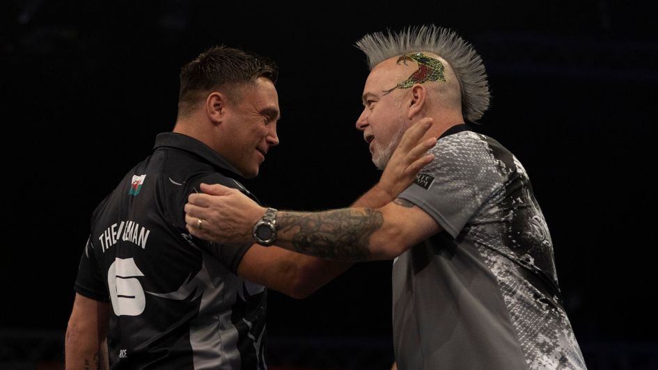 Gerwyn Price and Peter Wright