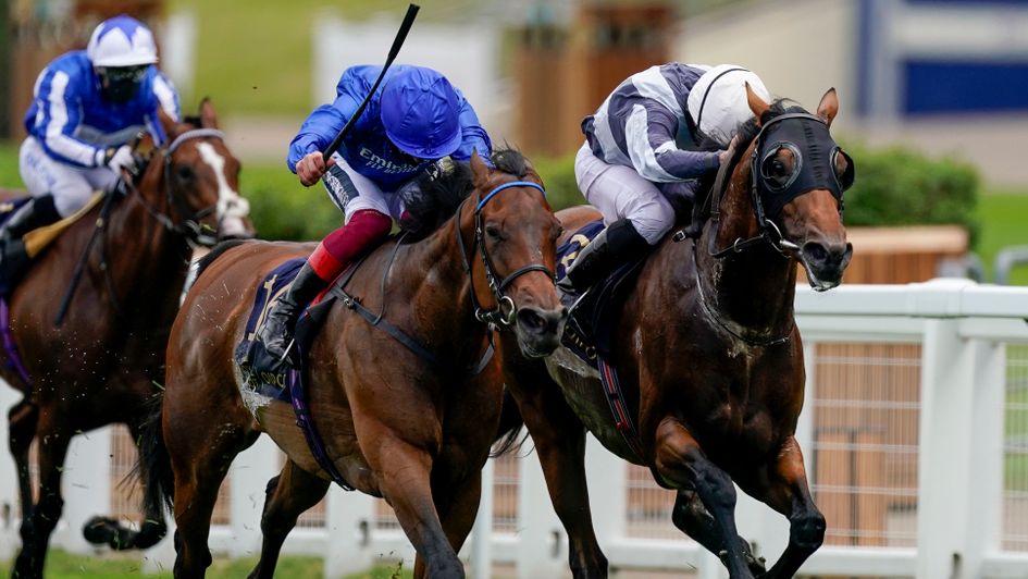 Circus Maximus (right) edges out Terebellum in a thriller