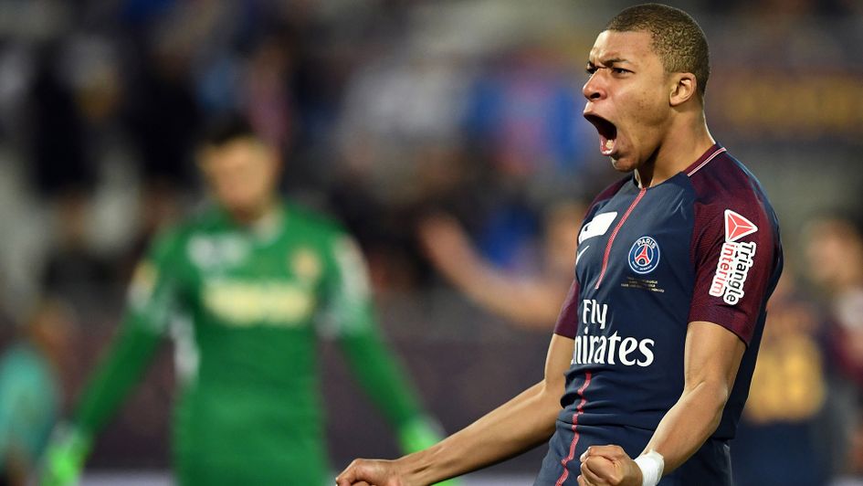 Kylian Mbappe: The Paris Saint-Germain and France forward celebrates