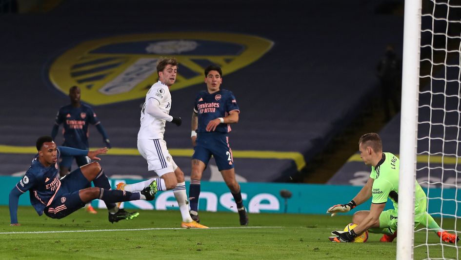 Bernd Leno denies Patrick Bamford