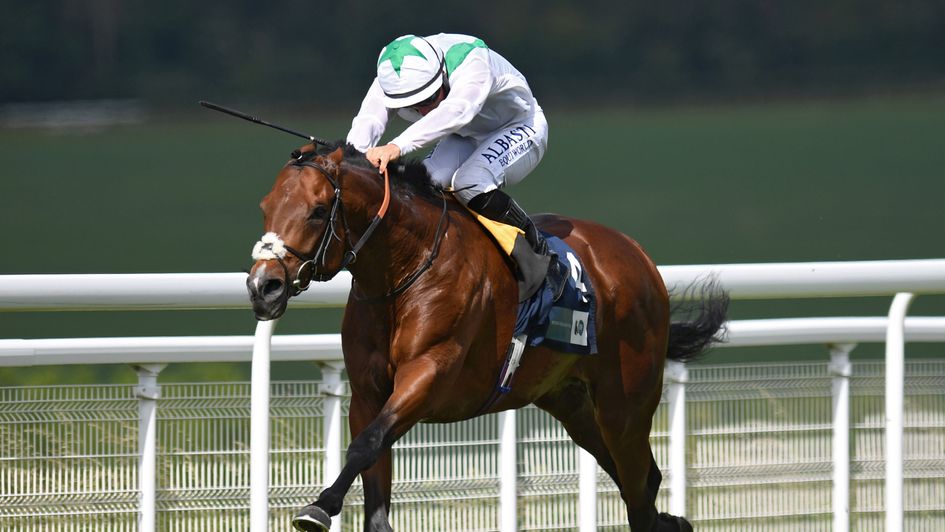 Khalifa Sat - second in the Investec Derby