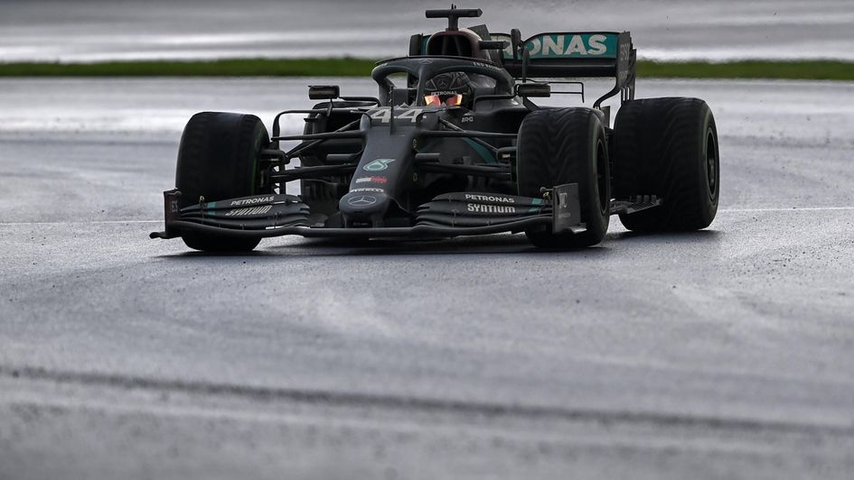 Mercedes driver Lewis Hamilton