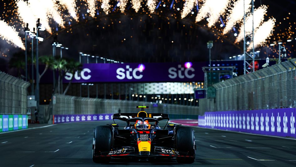 Sergio Perez of Red Bull