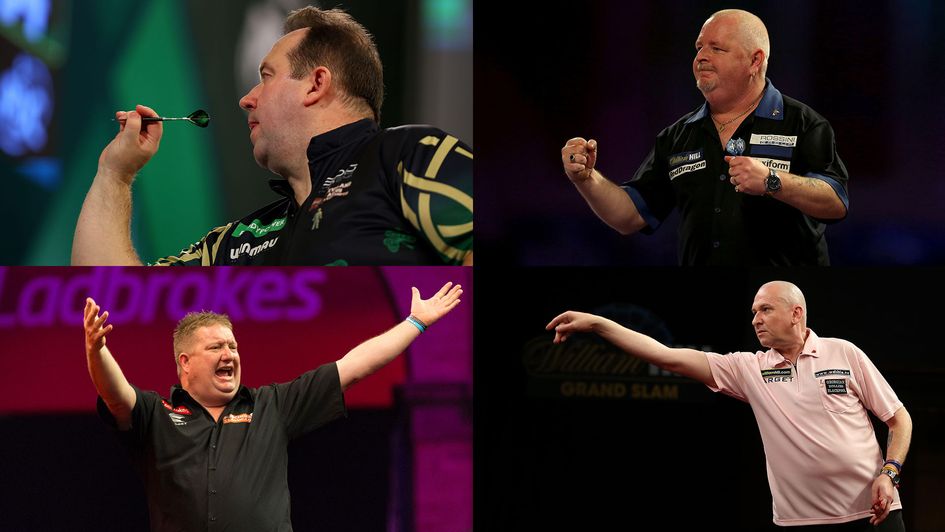 These four players have all won 10 or more PDC titles