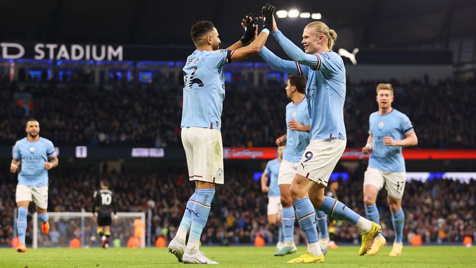 Manchester City celebrate