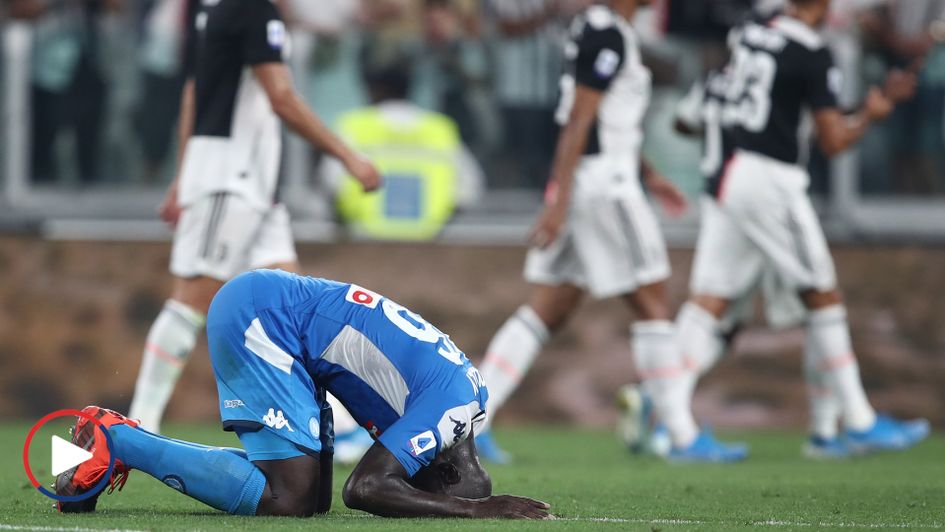 Kalidou Koulibaly's dreadful own goal handed victory to Juventus - scroll down to watch it