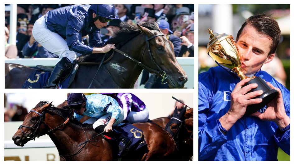 Charles Darwin, Merchant and William Buick on day three at Royal Ascot