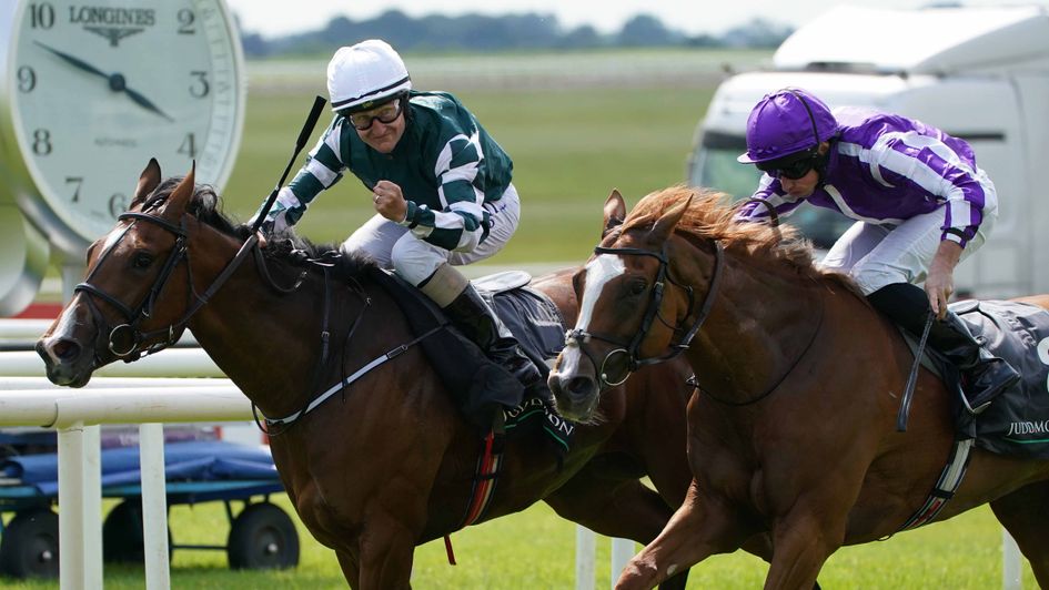 Magical Lagoon edges out Toy in the Irish Oaks