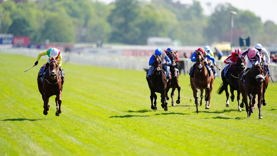 Kon Tiki (left) extended her unbeaten record with victory at York