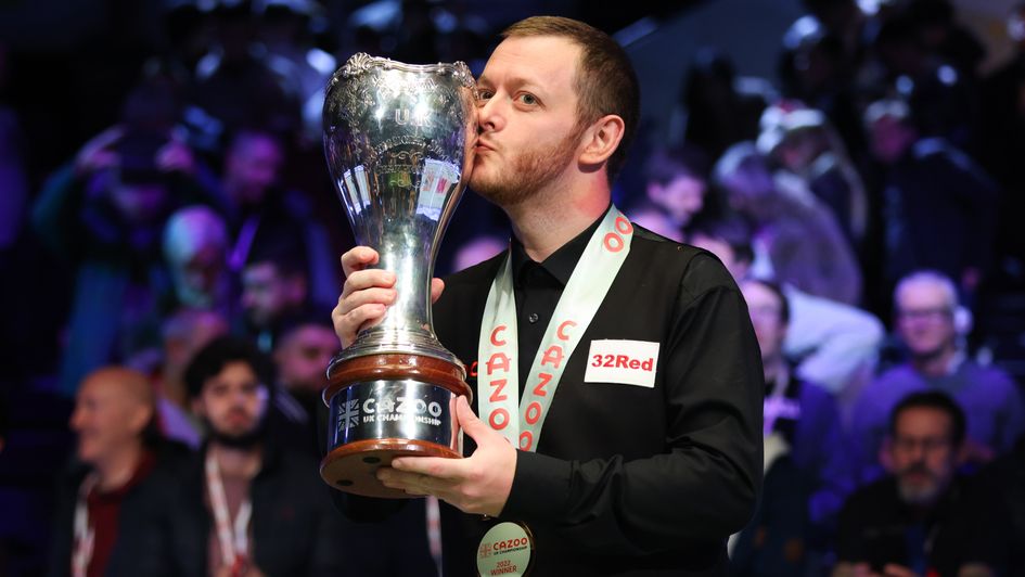 Mark Allen savours the moment in York