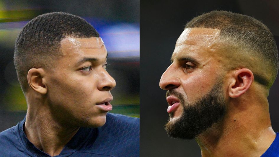 Kylian Mbappe versus Kyle Walker is being billed as Saturday's key match-up