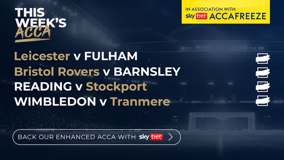 This Week's Acca - January 18