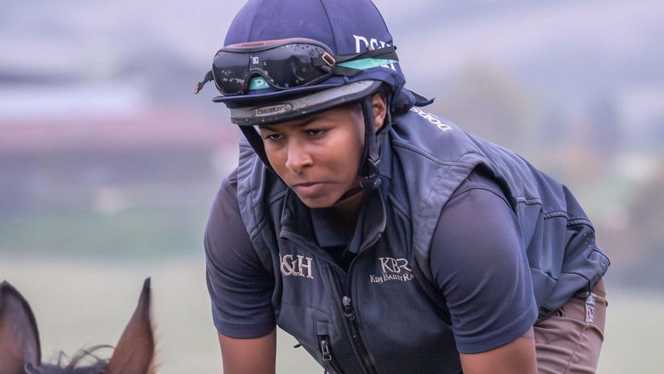 Jockey Aamilah Aswat