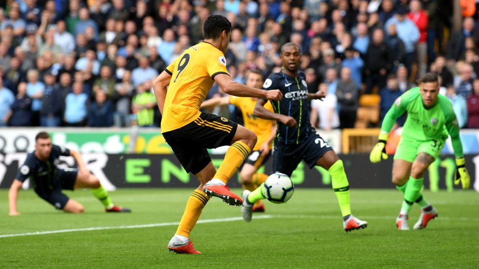 Raul Jimenez of Wolverhampton Wanderers