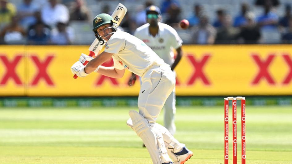 Marnus Labuschagne in action for Australia