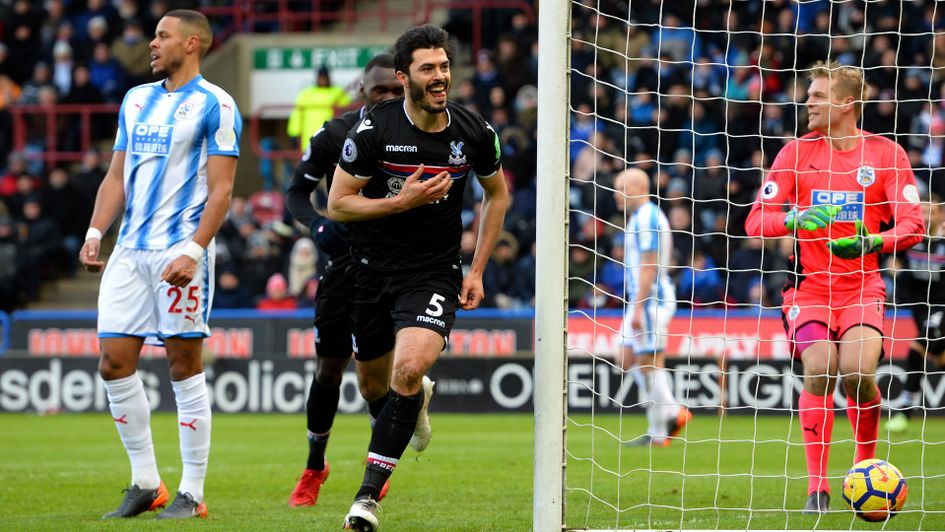 Tomkins goal v Huddersfield