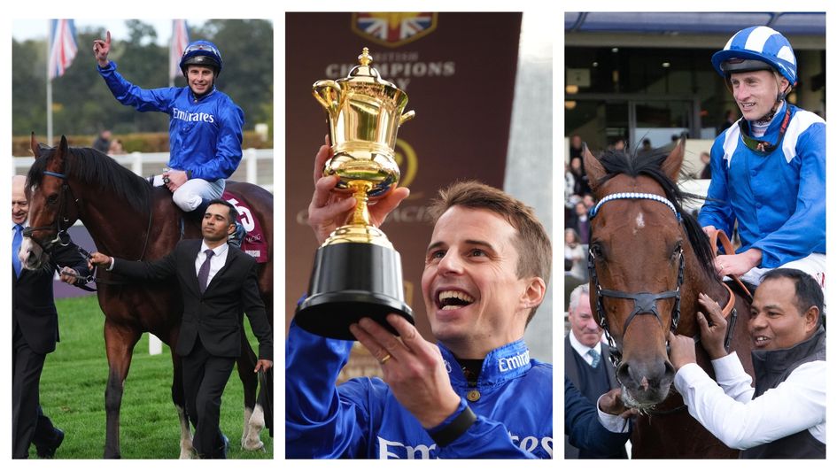 Ombudsman and Talk Of New York starred for William Buick, while Tom Marquand won aboard Almeraq