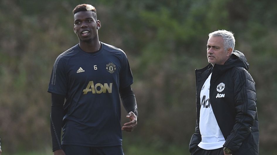 Paul Pogba and Jose Mourinho had a fractured relationship at Manchester United