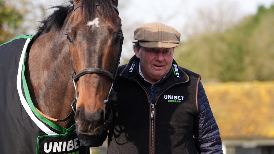 Constitution Hill and trainer Nicky Henderson