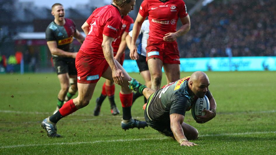 Harlequins thrashed Saracens