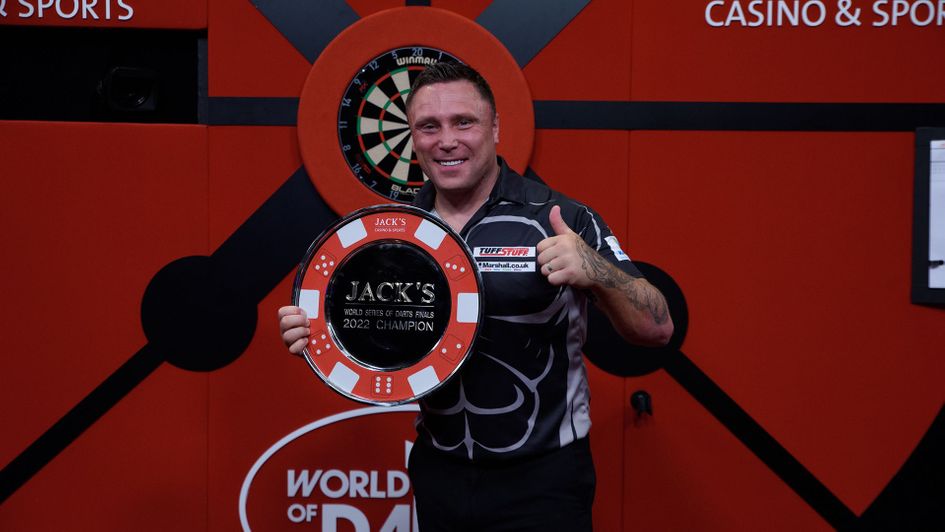 Gerwyn Price wins the World Series of Darts Finals (Picture: Kelly Deckers, PDC)
