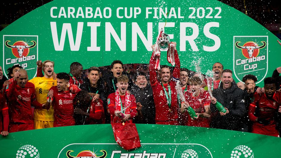 Carabao Cup winners Liverpool