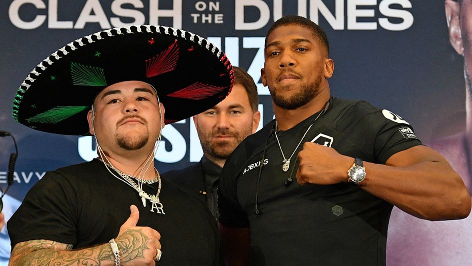 Andy Ruiz Jr and Anthony Joshua