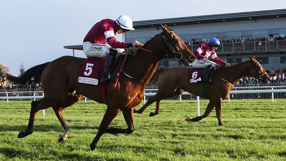 Outlander (nearside) leads Road To Respect
