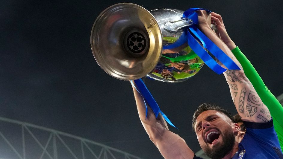 Olivier Giroud won the Champions League during his time at Chelsea