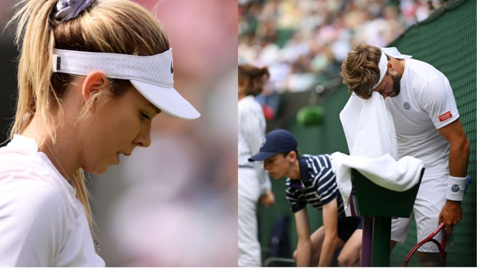 Katie Boulter and Liam Broady are both out of Wimbledon