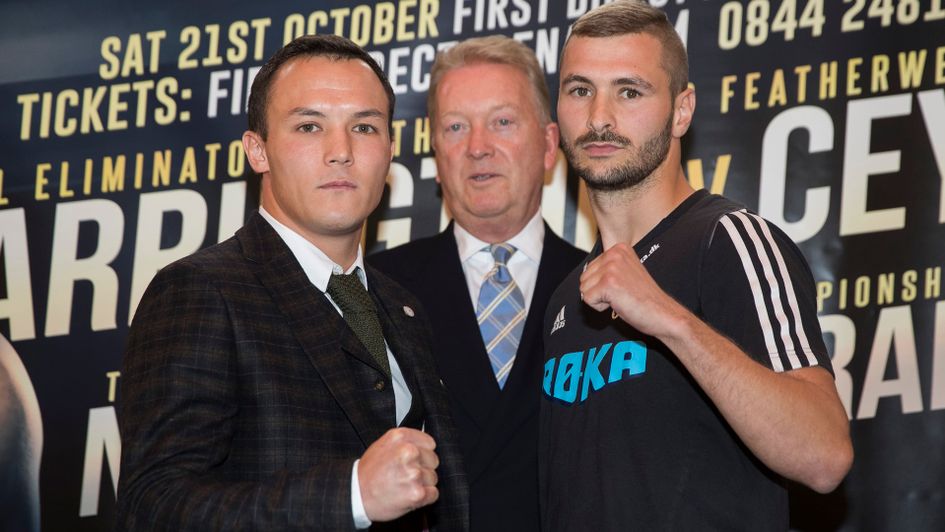 Josh Warrington and Dennis Ceylan