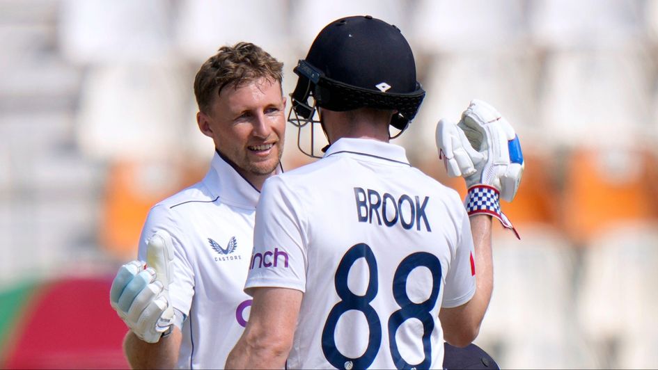 Joe Root and Harry Brook