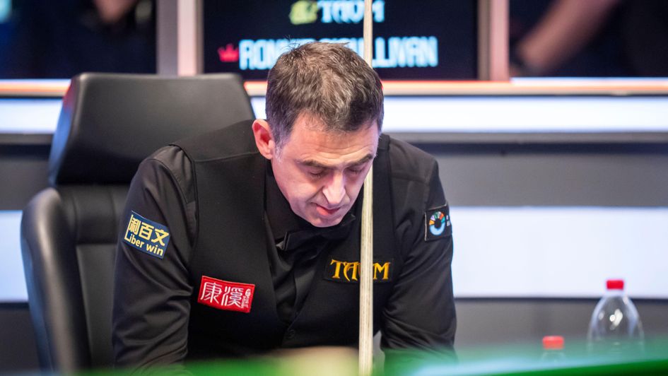 Ronnie O'Sullivan lost in round one