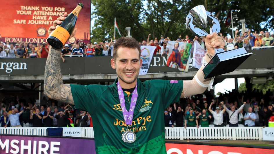 Matchwinner Alex Hales