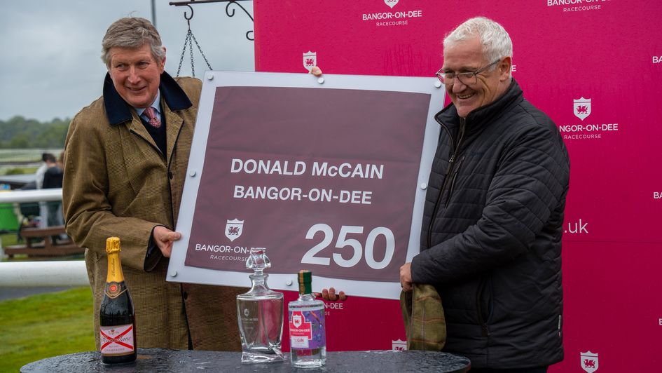 A landmark day for Donald McCain at Bangor-On-Dee