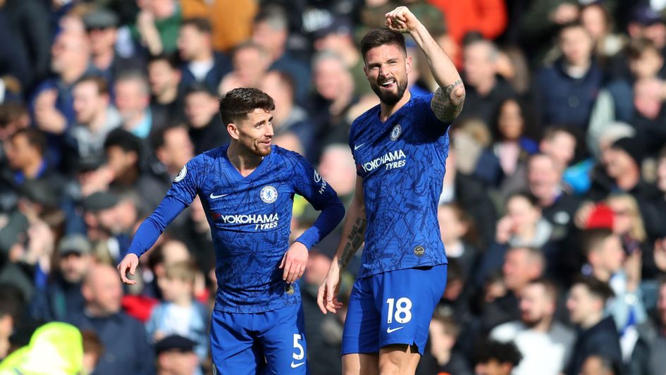 Olivier Giroud's goal against Tottenham was his first league strike since April 2019