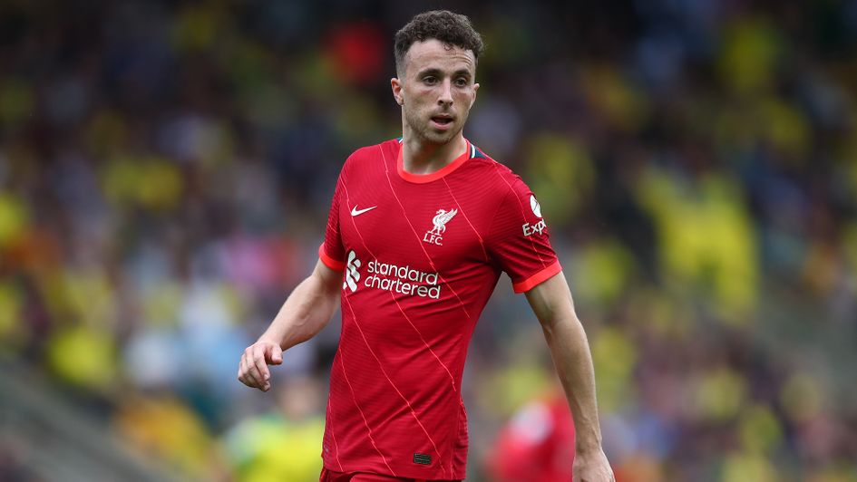 Diogo Jota in action for Liverpool